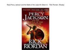 Percy Jackson and the Battle of the Labyrinth by Rick Riordan Book Review